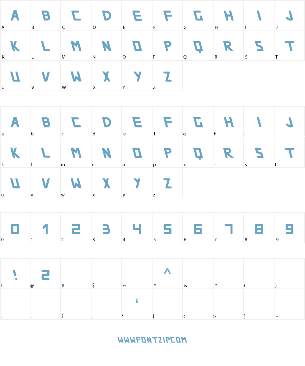 Sear Font Character